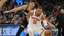 NBA简报:尼克斯139-122逆转太阳 布伦森50+6+9+5断 布克KD合砍57分