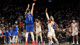 NBA简报:独行侠128-114射落太阳 东契奇50+6+14&里程碑 阿伦32分