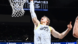 NBA简报:爵士130-118轻取马刺 马尔卡宁31+12 文班15+7