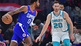 NBA简报:快船113-104战胜黄蜂 哈登29+6+8 威少14+11+6 乔治25分