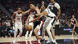 NBA简报:马刺118-105战胜开拓者 文班亚马30+6+6+7帽 格兰特29+10