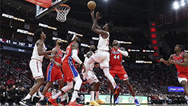 NBA简报:火箭127-131惜败76人 格林31分 申京28+7+8 马克西42分