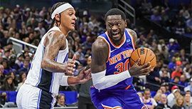 NBA简报:魔术117-108力克尼克斯 小瓦格纳32+9 兰德尔38+12+6