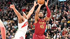 NBA简报:猛龙124-121胜骑士 西卡36分 米切尔26+7+7