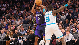 NBA简报:黄蜂111-104逆转国王 罗齐尔34+6 小萨失误三双