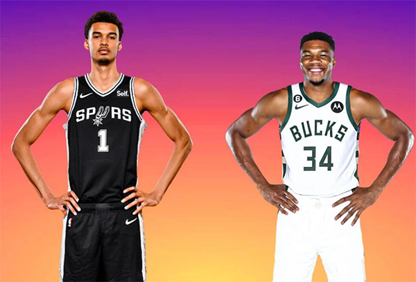 明日NBA焦点战：文班亚马20岁生日战字母哥，谁将统治球场？