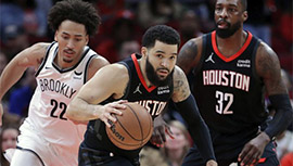 NBA简报:火箭112-101击退篮网 申京30+8 范弗里特21+6+10