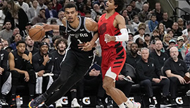 NBA简报:马刺116-100击退开拓者 文班23+12小西蒙斯40分 索汉31+14