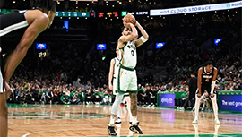 NBA简报:绿军131-91击溃灰熊 塔图姆34+8+7 波尔津吉斯26+8