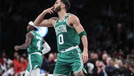 NBA简报:绿军118-110击破篮网 獭兔41+14 托马斯26分 布里奇斯27分
