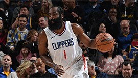 NBA简报:快船130-125逆转勇士 哈登26分库里空砍41分