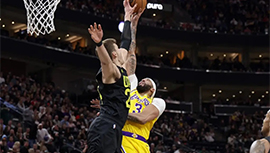 NBA简报:湖人138-122击败爵士 浓眉37+15 八村36分拉塞尔17助均创新高 老詹轮休