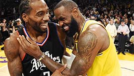 1月11日NBA常规赛比赛看点：洛城德比詹姆斯再战小卡