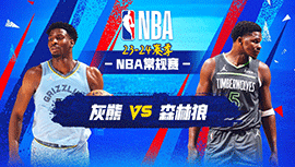 2024年02月29日 NBA常规赛 灰熊vs森林狼 全场录像回放