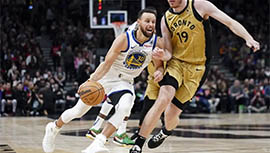 NBA简报:勇士120-105复仇猛龙 库里25+6+6 克莱重回首发14+7 库明加24+6