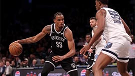 NBA简报:灰熊106-102战胜篮网 肯纳德25+7 布里奇斯14中4