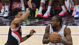 NBA简报:快船116-103击退开拓者 卡椒51分 哈登19+14 艾顿低迷