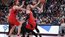 NBA简报:国王123-89大胜猛龙 小萨13+17+10 福克斯20+5
