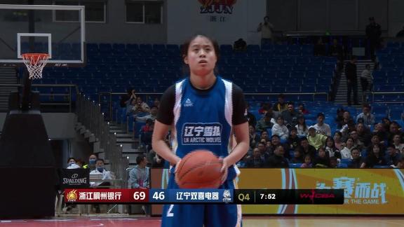 2024年03月22日 WCBA季后赛首轮G2 浙江女篮vs辽宁女篮 全场录像回放