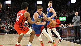 NBA简报:掘金114-111逆转开拓者 约基奇&穆雷缺阵 戈登22+12+5 里斯24+8