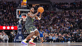 NBA简报:森林狼114-110击败勇士 爱德华兹23+6+8 里德20+12 库里31分