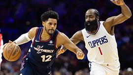 NBA简报:快船108-107逆转76人 小卡末节10分救赎+关键盖帽 哈登16+14