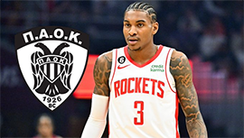 火箭旧将小波特加盟希腊PAOK，赛季剩余时间全力冲刺