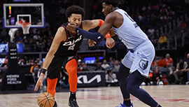 NBA简报:灰熊110-108逆转活塞 贾伦-杰克逊40+7 康宁汉姆36+8