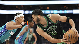 NBA简报:绿军118-104击败黄蜂 塔图姆25+10 豪泽25分 布里奇斯26+11+8