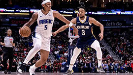 NBA简报:魔术117-108击退鹈鹕 班凯罗32+6 CJ36+10 最后7秒驱逐三人！