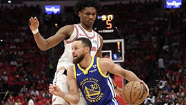 NBA简报:勇士133-110再胜火箭 克莱7记三分 库里29+6+6