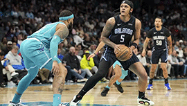 NBA简报:黄蜂124-115终结魔术 米勒13中11砍32+6 小桥23+6 班凯罗32+8+7