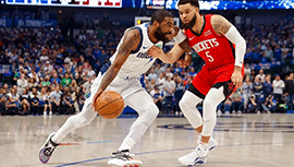 NBA简报:独行侠147-136逆转火箭 欧文末节加时25分 东欧85分 小贾关键2罚全失