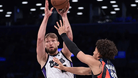 NBA简报:国王107-77击退篮网 小萨18+20+9 托马斯21分