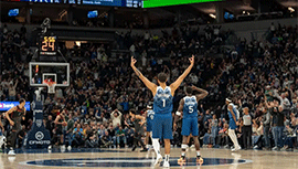 NBA简报:森林狼130-121大胜奇才 爱德华兹51+6+7 戈贝尔19+16 普尔24+5