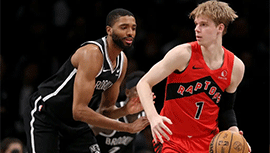 NBA简报:篮网106-102险胜猛龙 施罗德末节15分 奎克利32+7+9