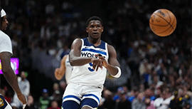 NBA简报:掘金116-107擒森林狼登顶西部 约基奇41+11+7 沃特森6帽 华子末节0分