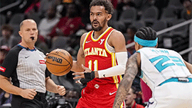 NBA简报:老鹰114-115惜败黄蜂 特雷-杨复出14+11 米勒27分