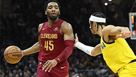 NBA简报:骑士129-120力险胜步行者进季后赛 米切尔33分 阿伦29+13 哈利19+12