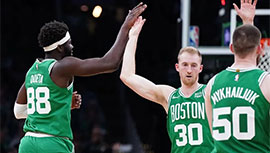 NBA简报:凯尔特人131-98大胜黄蜂 普理查德新高31+11 科内特16+10 曼恩19+8