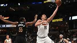 NBA简报:掘金126-111击退灰熊 约基奇15+15 穆雷21+6 GG-杰克逊44+12