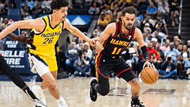 NBA简报:步行者收官战157-115胜老鹰 特纳31+12 西卡28+6 穆雷32分