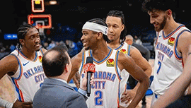 NBA简报:雷霆106-85再胜鹈鹕夺赛点 亚历山大24+5+8 麦科勒姆22中7