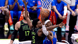 NBA简报:雷霆97-89横扫鹈鹕晋级半决赛 莺歌拉胯14中2  第二个4-0！
