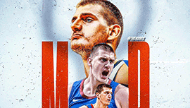 NBA官宣常规赛 MVP：约基奇四年三获 可媲美四大名宿
