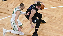 NBA简报:绿军107-89大胜独行侠 波津复出砍20+6！欧文19中6 东契奇空砍30+10