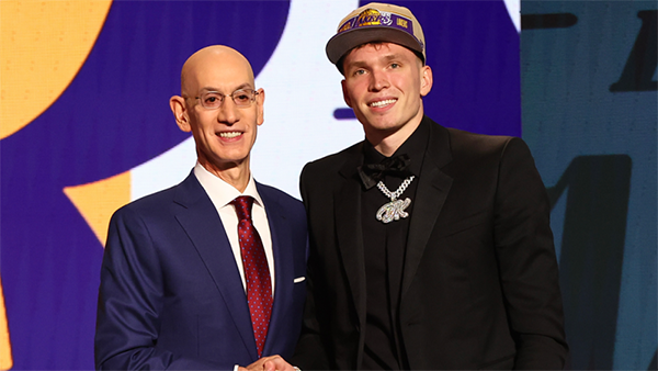 NBA首轮选秀，森林狼、雷霆、湖人收获满满
