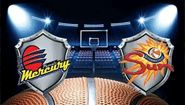 2024年07月15日WNBA常规赛 水银vs太阳直播比赛前瞻分析