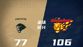 CBA简报:广东106-77大胜同曦 贝兹利25+7 巴顿18+6 徐昕16+6