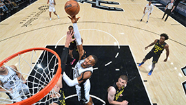 NBA简报；马刺126-120胜爵士 保罗8助攻 文班缺阵 塞克斯顿24+6+8